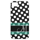 Polka Dot Pattern with Monogram