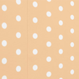 Polka Dot Patterned Peach Light Orange Pretty Wallpaper