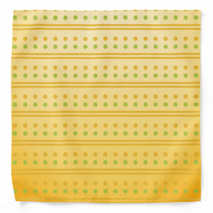 Polka Dot Patterned Print Bandana
