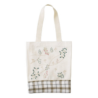 "Polka Dot Perfection: Classic White Dotted Tote B
