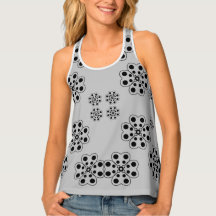 Polka Dot Petals Pattern