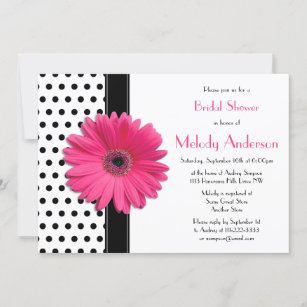 bridal shower invitations fuchsia birthday party invitations hot pink party invitations fuchsia bridal shower invitations IN433