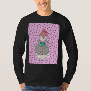 Polka Dot Pink Poodle Fun Fluff! T-Shirt