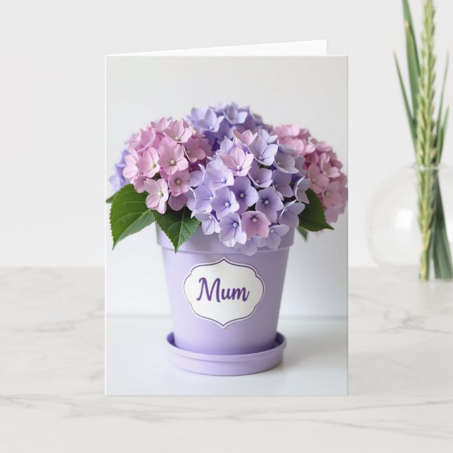 Polka Dot Plant Love Card (Front)