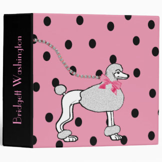 Polka Dot Poodle Album Binder