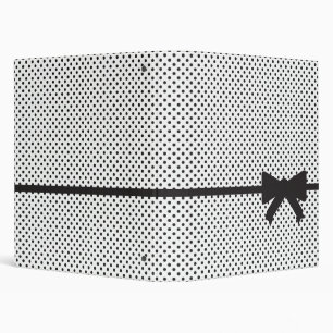 Polka Dot Present 3 Ring Binder