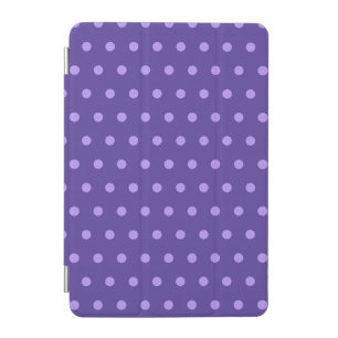 Polka Dot Purple Patterned iPad Mini Cover