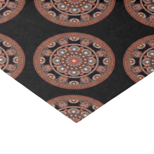 Polka Dot Safari Sunset Bohemian Star Fall Mandala Tissue Paper