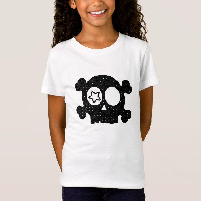 Polka Dot Skull T-Shirt (Front)