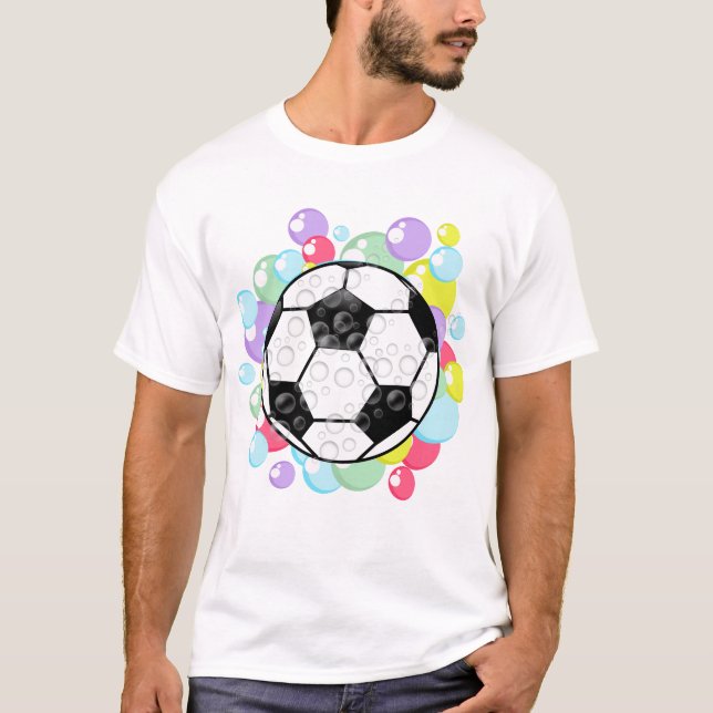 Polka Dot Soccer Funny Dot Day for Boys Kids Toddl T-Shirt (Front)