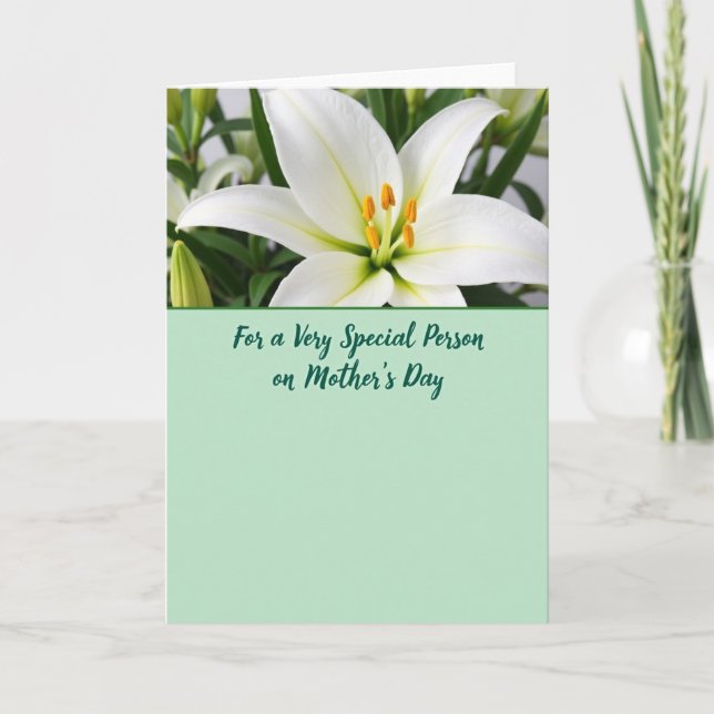 Polka Dot Special Person Card (Front)