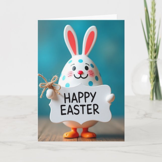 Polka Dot Spring Cheer Card (Front)