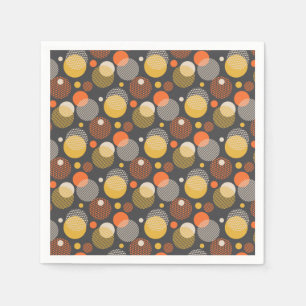 Polka Dot Stripe Pattern Napkins