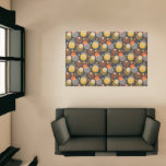 Polka Dot Stripe Pattern Rug
