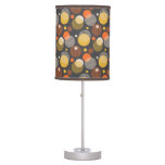 Polka Dot Stripe Pattern Table Lamp