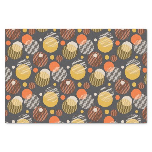 Polka Dot Stripe Pattern Tissue Paper