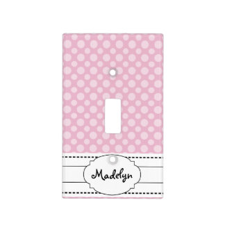 Polka Dot Switch Plate Changable Color!