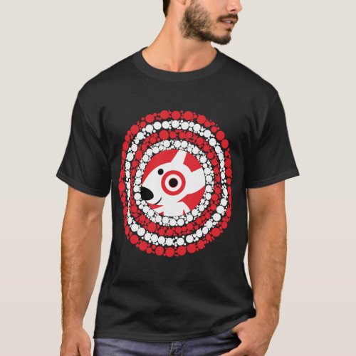 Polka Dot Target Dog 2022   T_Shirt