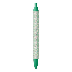 Polka Dot Teapot Pattern Pen