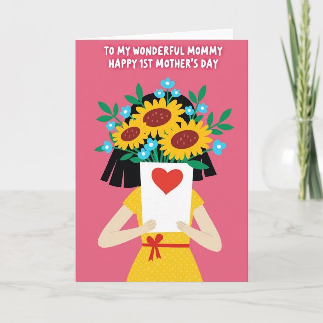 Polka Dot Thank You Card (Front)