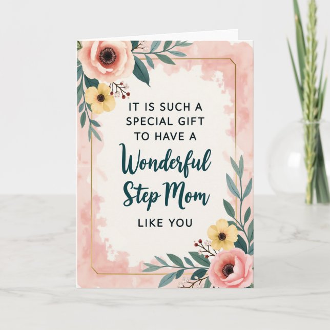 Polka Dot Thank You Notes Card (Front)