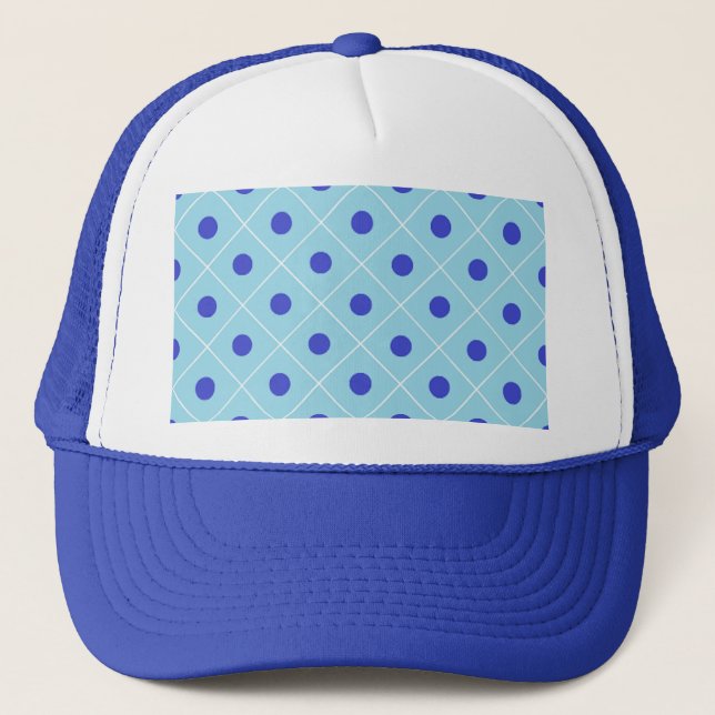 Polka Dot Trucker Hat (Front)