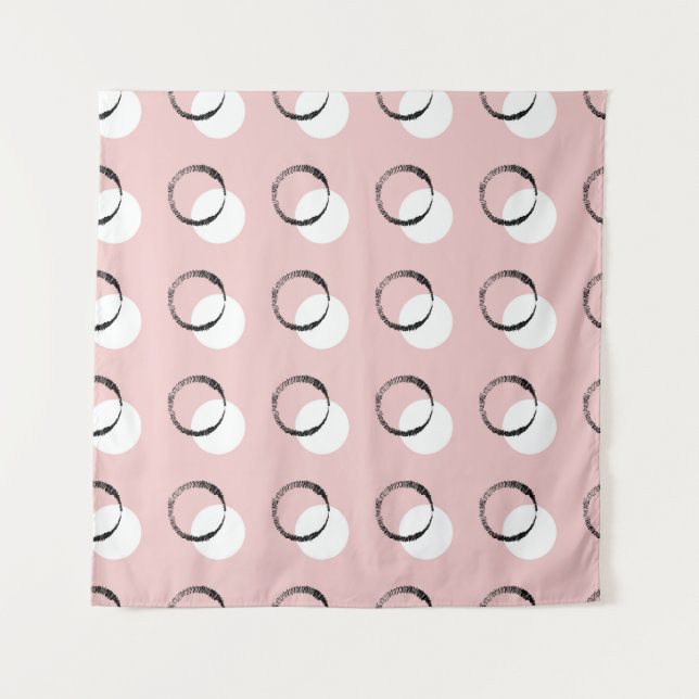 Polka dot, versatile seamless pattern tapestry (Front)