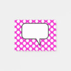 Polka Dot Word Balloon Custom Text