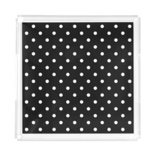 Polka Dots Acrylic Tray