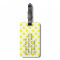 Polka Dots and Monogram Luggage Tag