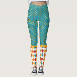 Polka Dots & Argyle Leggings
