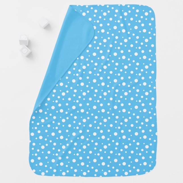 Polka Dots Baby Blanket (In Situ)