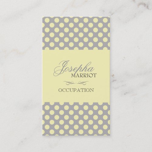 Polka-Dots Business Card