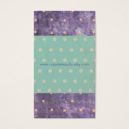 Polka Dots Business Cards