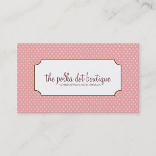 Polka Dots Business Cards