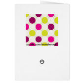 Polka Dots Cards (Back)