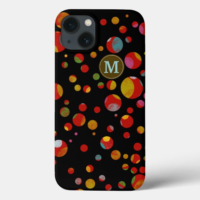 Polka Dots Case-Mate iPhone Case (Back)