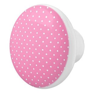 Polka Dots Ceramic Knob