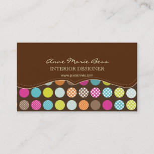 Polka Dots Chocolate business cards
