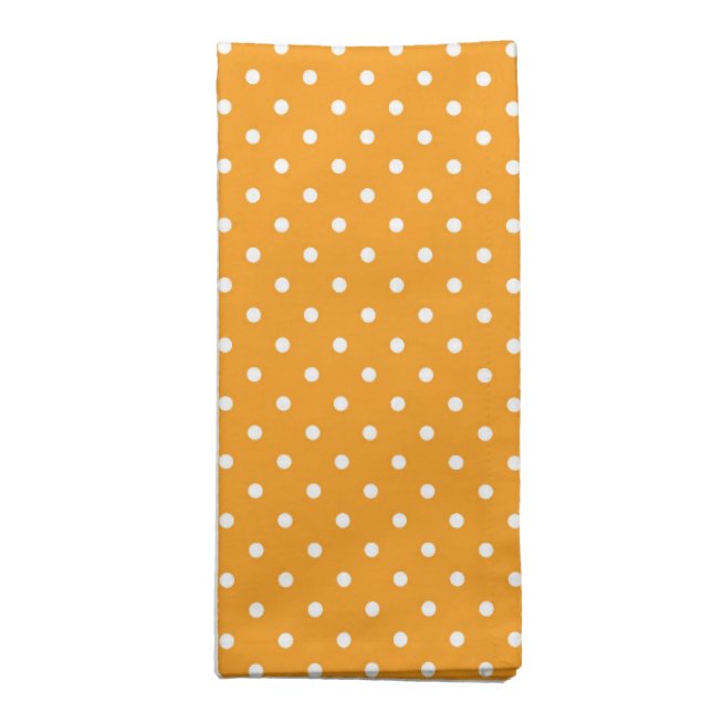 Polka Dots Cloth Napkin (Folded)