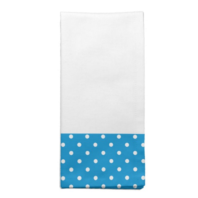 Polka Dots Cloth Napkin (Folded)