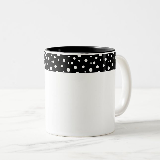 Polka Dots Coffee Mug (Front Right)