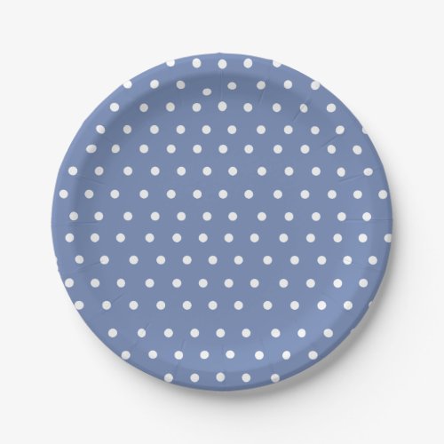 Polka Dots Custom Paper Plates