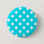 Polka dots cyan hex code 00E3F4 Button