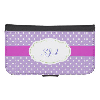 Polka Dots Design Phone Wallet
