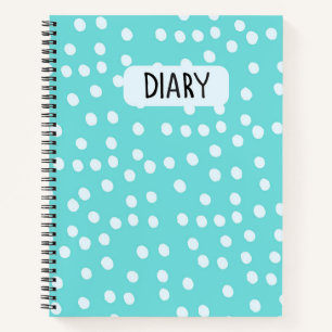 Polka Dots Diary Notebook