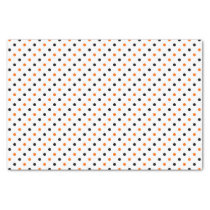 polka dots dotty halloween pattern tissue paper