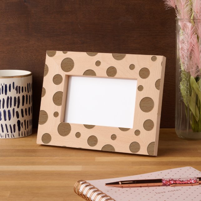 Polka Dots Engraved Frames (Left)