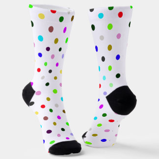 Polka Dots Halloween Clown Socks