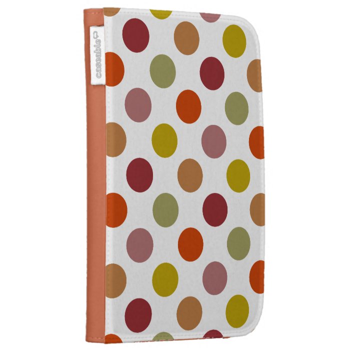 Polka Dots Harvest Mix Cases For Kindle